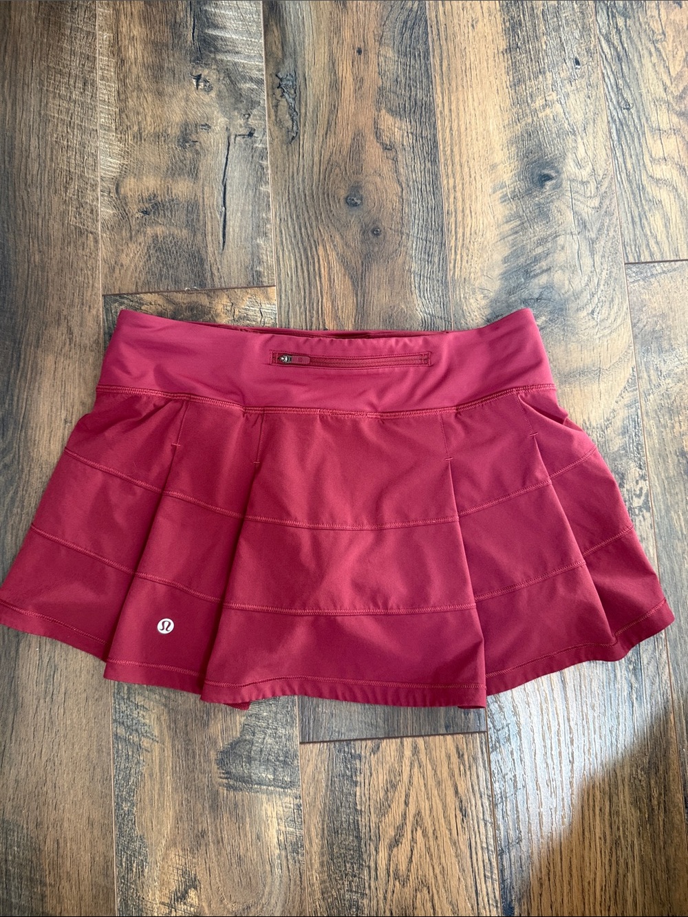 lululemon athletica Pleated Skater Skirt - Maroon